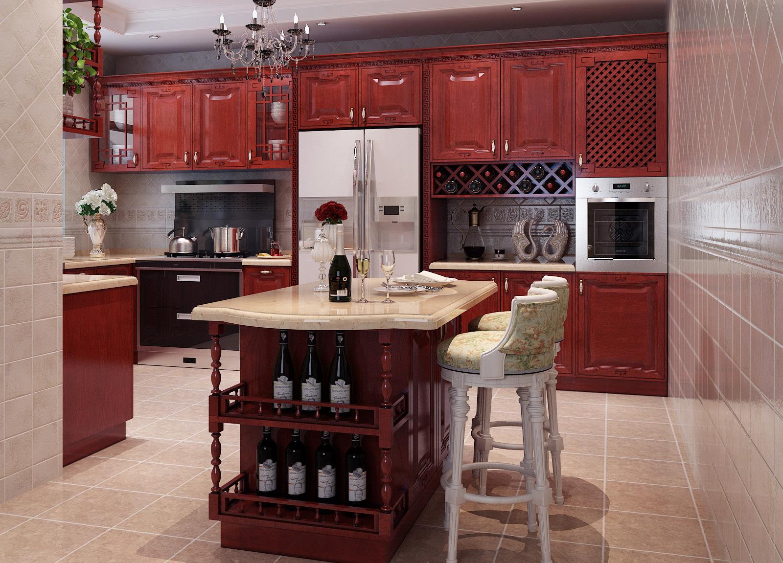 RTA kitchen cabinets solid wood