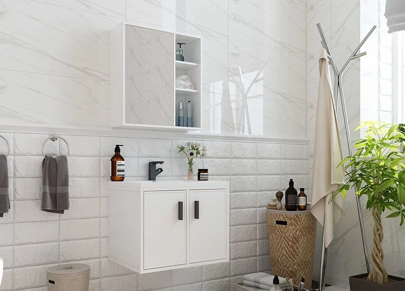 small PVC vanity