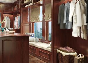 Armoire Kayu Dengan Laci