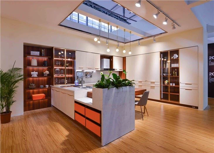 PVC Board Kitchen Cabinet
