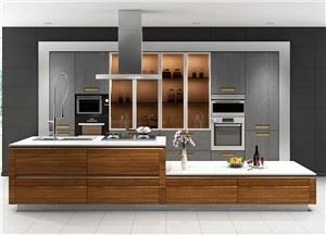 Kabinet dapur gaya moden