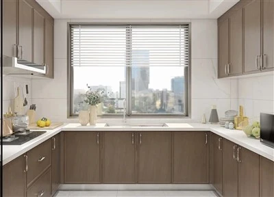 Kabinet Dapur Kayu Moden