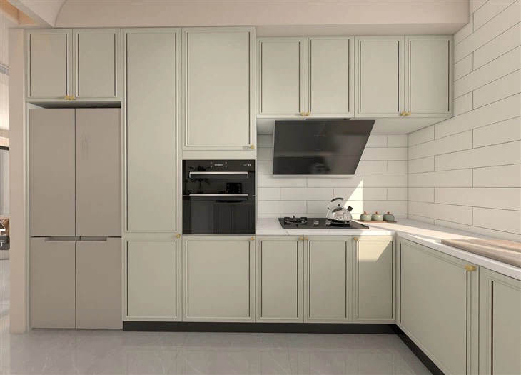 Kabinet Dapur White Shaker